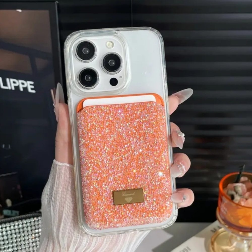 Luxurious Phone Wallet Card Holder